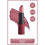 Golden Rose Velvet Matte Lipstick No: 07 - Yoğun Pigmentli Kadifemsi Mat Ruj