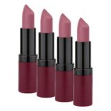 Golden Rose Velvet Matte Lipstick No:02 1 Paket (4 paketi)