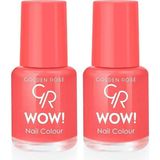 Golden Rose Wow Nail Color No:104 - Oje 2li paket