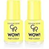 Golden Rose Wow Nail Color No:107 - Oje 2li paket