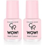 Golden Rose Wow Nail Color No:109 - Oje 2li paket