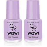 Golden Rose Wow Nail Color No:114 - Oje 2li paket