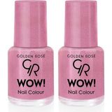 Golden Rose Wow Nail Color No:116 - Oje 2li paket