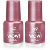 Golden Rose Wow Nail Color No:26 - Oje 2li paket