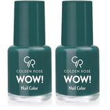 Golden Rose Wow Nail Color No:71 - Oje 2li paket