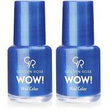 Golden Rose Wow Nail Color No:84 - Oje 2li paket