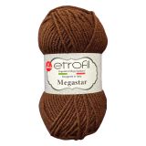 Golden Star Örgü İpi Kahverengi%75 Premium Akrilik%25 Organik Merino Yün 100g 350m (77013)