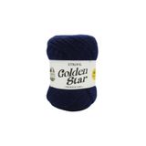 Golden Star Örgü İpi Koyu Lacivert%75 Premium Akrilik%25 Organik Merino Yün 100g 350m (75318)
