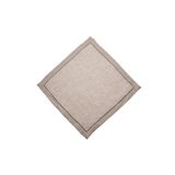 Golden Table Linen Mavi Pikolu Keten Peçete 4'lü Set
