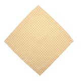 Golden Table Sole Sarı Pötikareli Keten Peçete 4'lü Set