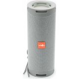 Golden Tech Gri Taşınabilir Ses Bombası Kablosuz Bluetooth Hoparlör Speaker Yüksek Ses