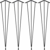 GOLDFALEZ Masa Ayağı 4 Adet 85 Cm Firkete Tel Ayak - belirtilmemiş