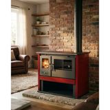 Goldfire Nova 11,5Kw Odunluk Ve Fırınlı Çelik Kuzine Soba