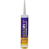 Goldfix Beyaz Silikonize Mastik 450 gr Kullanıma Hazır Esnek Yapı Malzemesi