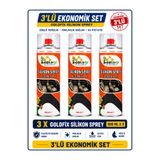 GOLDFİX Silikon Sprey 3 Adet 500 ml