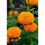 Goldgen Pro Seed Goldgen Turuncu Top Kadife Çiçeği Tohumu - 0,01 gr