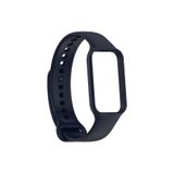 Goldie Case Redmi Smart Band 2 / Amazfit Band 7 / Mi Band 8 Active Uyumlu Silikon Düz Renk Akıllı Saat Kordonu