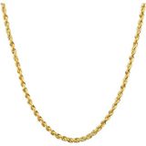Goldkupe 14 Ayar 45 cm İnce Halat Altın Zincir Kolye