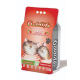 Goldlife 10 lt Active Carbonlu Çilek Kokulu Beyaz Bentonit Kedi Kumu