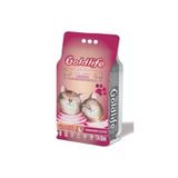 Goldlife Active Carbonlu Çiçek Kokulu 10 lt Beyaz Bentonit Kedi Kumu