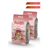 Goldlife Bebe Pudrası Kokulu ince Taneli Kedi Kumu - (Net 10 KG.x 2 Adet)