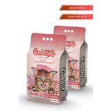 Goldlife GOLD LİFE Bebe Pudrası Kokulu ince Taneli Kedi Kumu - (Net 10KG x 2 Adet)
