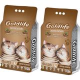 Goldlife Premium 2x10 lt Kahve Kokulu Kedi Kumu