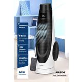 Goldmaster Airbot Dokunmatik Led Ekranlı Hız ve Zaman Ayarlı Salınımlı Uzaktan Kumandalı Kule Tipi Vantilatör