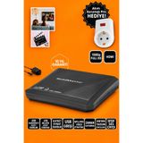 Goldmaster Ares 10 Yıl Garantili HDMI Çıkışlı Full Hd Uydu Alıcı Cihazı Akım Korumalı Priz Hediyeli