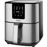 Goldmaster Brenda 7 lt Inox Geniş Hazneli XXL Dokunmatik 8 Ön Ayarlı Airfryer