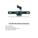Goldmaster CA-09 Arka Görüş Kamerası