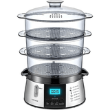 Goldmaster Cookfit Dijital Ekranlı 120 Dakika Zaman Ayarlı 10 Litre Dijital Buharlı Pişirici