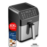 GOLDMASTER Doria 7 Litre XXL Dokunmatik Sıcak Tutma Karıştır Gösterge 13 Ön Ayarlı Airfryer Sıcak Hava Fritözü