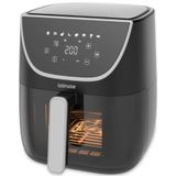 Goldmaster GM-7487 Gustofry 7.6 lt 1700W XL Dokunmatik 8 Ön Ayarlı Cam Kapaklı Hazne Aydınlatmalı Airfryer