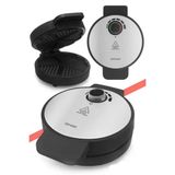 Goldmaster GM-9403 Jelly Inox 1000 Watt Taşmayı Önleyen Derin Plakalı Aşırı Isınmaya Dayanıklı Waffle Makinesi