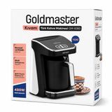 Goldmaster Kıvam GM-8380 Türk Kahve Makinesi 480W 5 Fincan | Normal ve Közde Kullanım, Akıllı Taşma Önleme, Sesli ve Işıklı Uyarı, LED Aydınlatmalı Cezve, Çift Taraflı Ağız