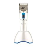 Goldmaster Prestij GM-7146 Saç Kesme Makinesi, Şarjlı/Kablolu, Beyaz, 226g, 24 Ay Garanti, 2200mAh Lityum Batarya, 4cm Kesme Genişliği, 210dk Kullanım