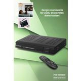 GOLDMASTER Pvr-72600 Fta Tüplü Tv Uyumlu Hdmı Çıkışlı Dijital Uydu Alıcısı