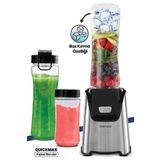 Goldmaster Quickmax Buz Kirma Ozellikli Inox 2 Adet Bpa Free Tritan Siseli Kisisel Personal Smoothie Blender