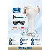 GoldMi IPL-01 Buz Lazer Epilasyon Cihazı Sınırsız Atım Cilt Gençleştirme Otomatik Manuel 21J Yüksek Enerji