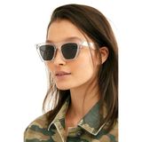 Goldmine Cat Eye Kare Güneş Gözlüğü, Şeffaf, Unisex