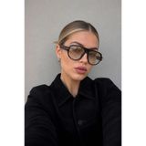 Goldmine Quinn Güneş Gözlüğü, UV400 Koruma, Siyah Sarı Degrade, Unisex