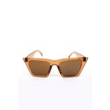 Goldmine Retro Kare Cat Eye UV400 Güneş Gözlüğü, Unisex