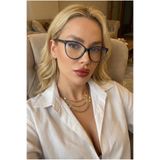 Goldmine Tarry Mavi Işık Korumalı Gözlük, Cat Eye Çerçeve, Unisex