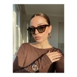 Goldmine Unisex Cat Eye Kare Güneş Gözlüğü, UV400 Koruma