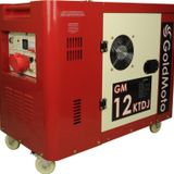 GoldMoto GM12KTDJ Dizel Marşlı Kabinli Jeneratör 12 KW Trifaze