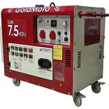 GoldMoto GM7.5KDJ 6.9 kva Monofaze Marşlı Kabinli Dizel Jeneratör