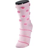 GOLDOREMİ Roff 26509 Kadın Motis Bambu Dikişsiz Soket Çorap - Standart - Pembe