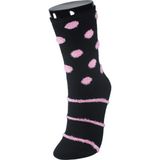 GOLDOREMİ Roff 26509 Kadın Motis Bambu Dikişsiz Soket Çorap - Standart - Siyah