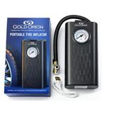 Goldorion R-100 Şarjlı Taşınabilir Hava Pompası - 50W Güçlü Mini Kompresör